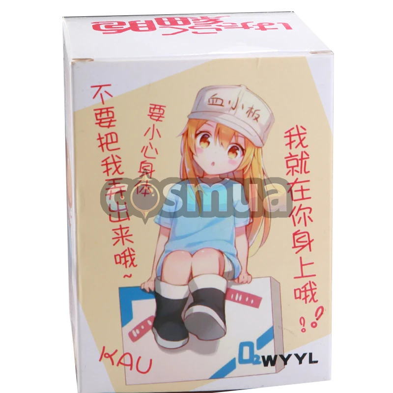 动漫 工作细胞 血小板 三种姿势 可选择 手办 公仔 模型 摆件