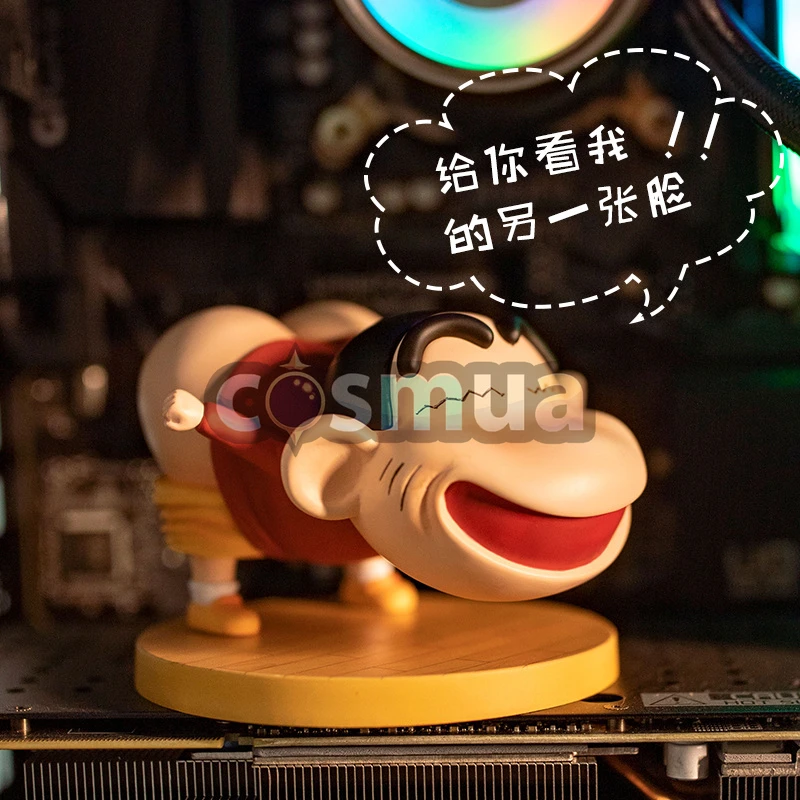 现货可爱Q版系列公仔 PG小新 撅屁股 车载机箱手办 模型 摆件