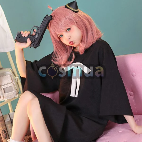 三分妄想13DelusionSPYFAMILY スパイファミリー アーニャフォージャー 日常服 コスプレ衣装ウィッグ コスチューム