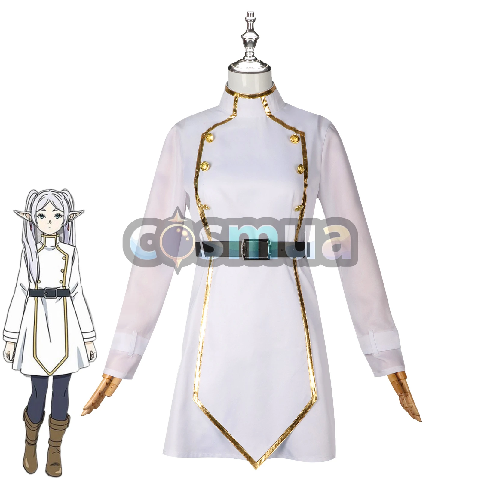 葬送のフリーレン 芙莉莲 精霊耳 コスプレ衣装｜連衣裙【アニメ衣装・二次元衣装】