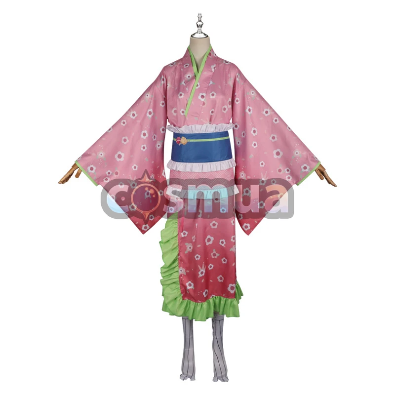 鬼滅の刃 コスプレ衣装 甘露寺蜜璃・禰豆子・炭治郎 青春少女 和服 全セット