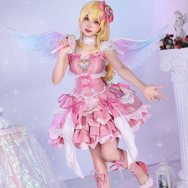 三分妄想13Delusionアイカツアイドルカツドウ 星宮いちごオーロラキス コスプレ衣装 コスチューム