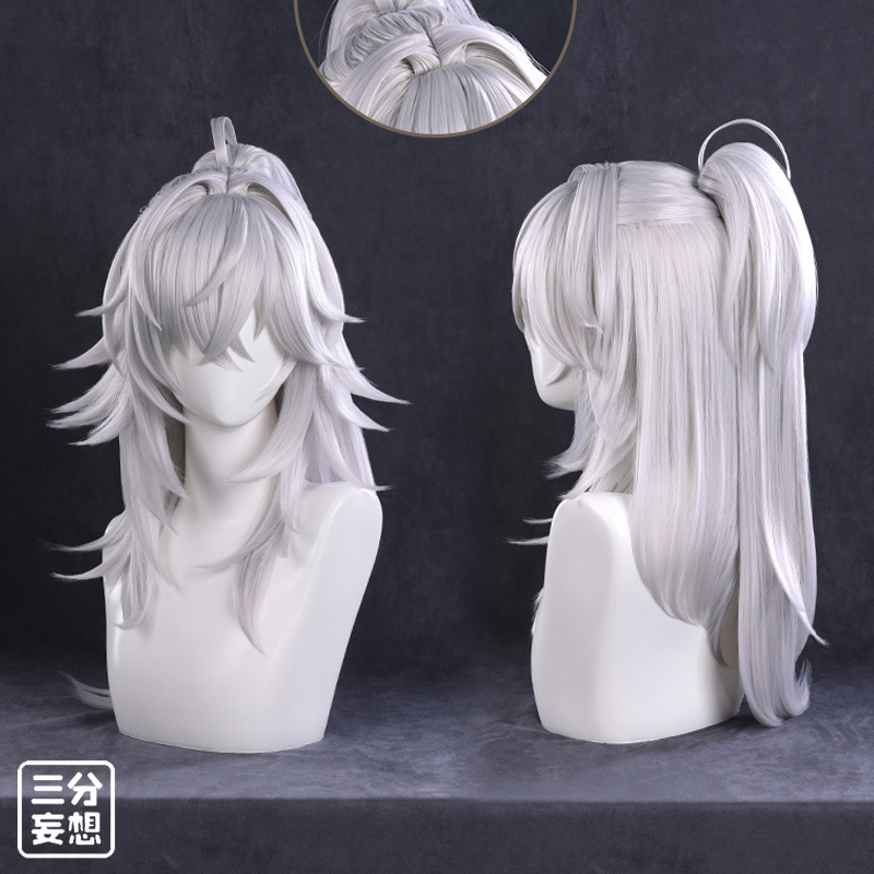 三分妄想13Delusion崩壊スターレイル 景元ケイゲン ちびっ子ねこシリーズ コスプレ ウィッグ コスチューム