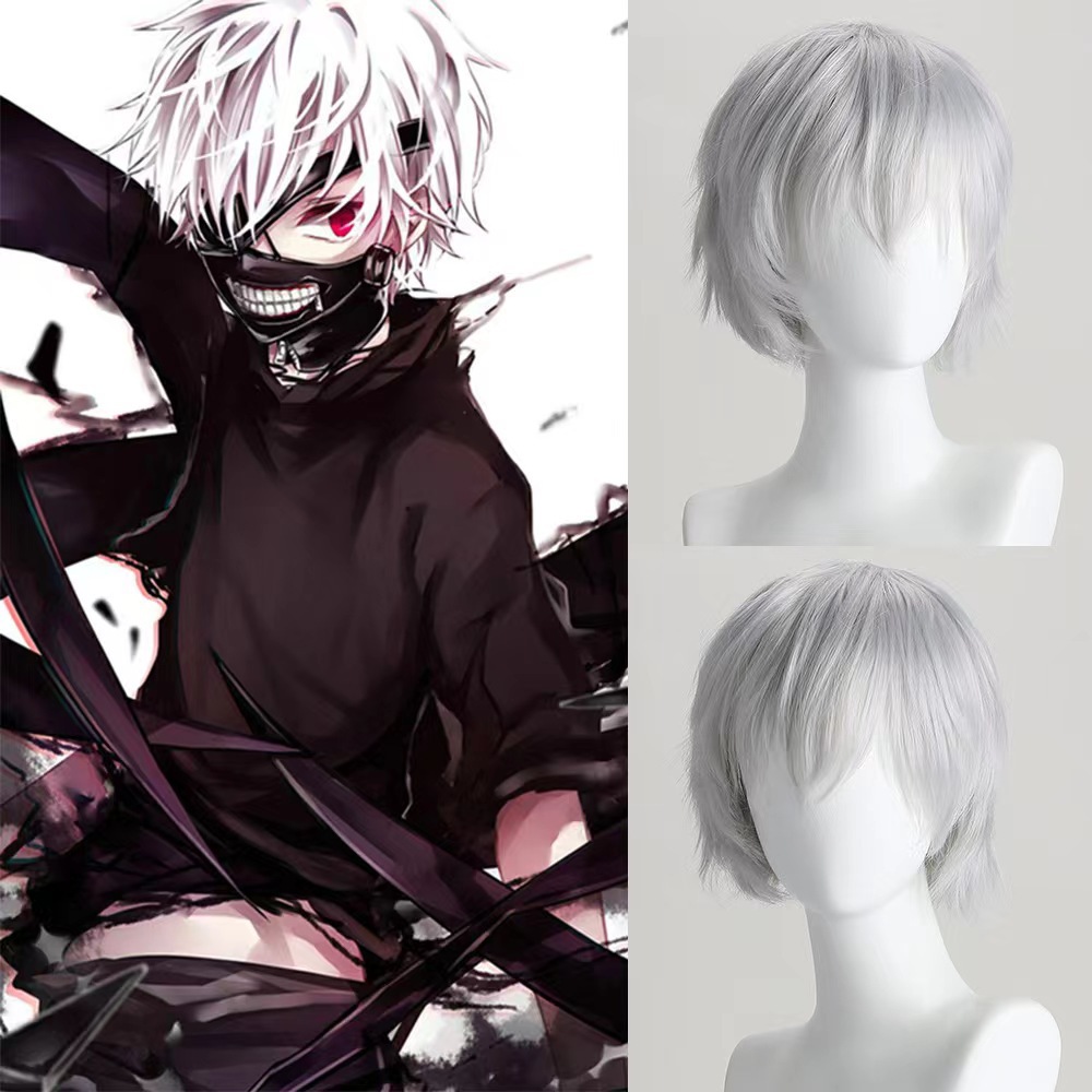 东京食尸鬼东京喰种金木研cos假发动漫万圣节cosplay假发